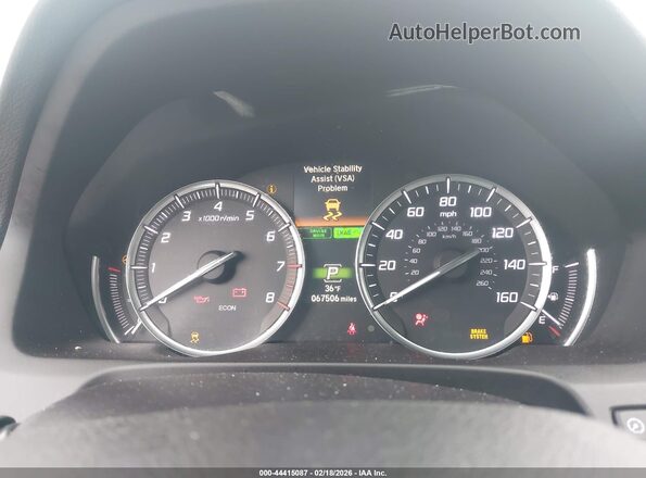 19UUB2F58HA002371 2017 ACURA TLX Серый Вид задних сидений