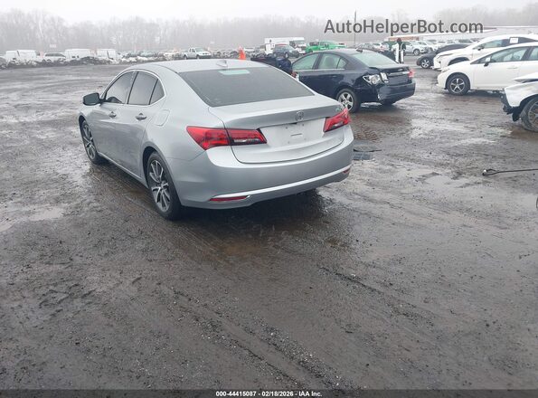 19UUB2F58HA002371 2017 ACURA TLX Серый Задняя левая четверть