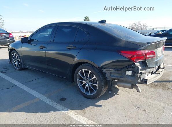 19UUB2F59HA002640 2017 ACURA TLX Черный Задняя левая четверть