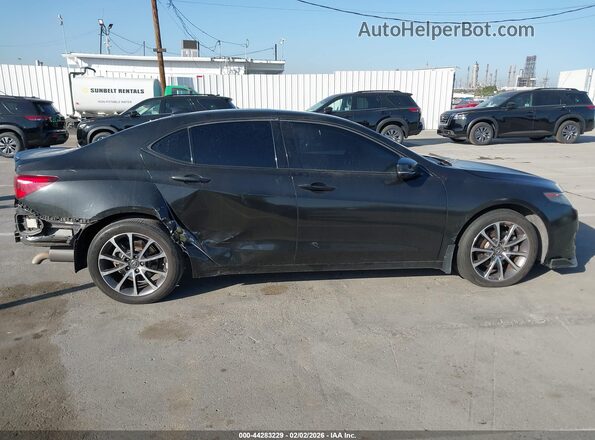 19UUB2F59HA002640 2017 ACURA TLX Черный Панорамный вид салона 360°