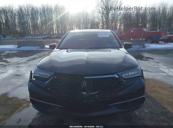 19UUB3F35KA000461 2019 ACURA TLX Black Вид задньої частини салону