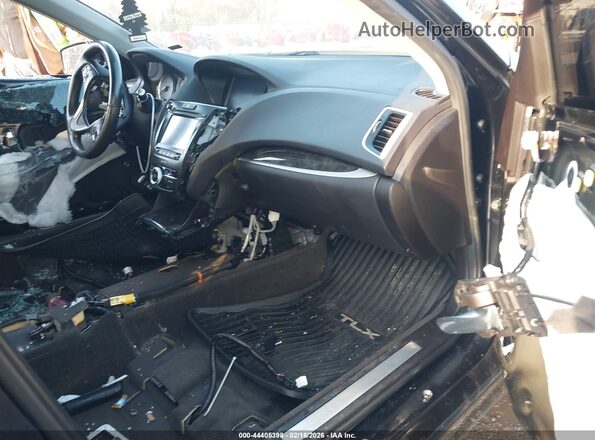 19UUB3F35KA000461 2019 ACURA TLX Black Вид салону спереду