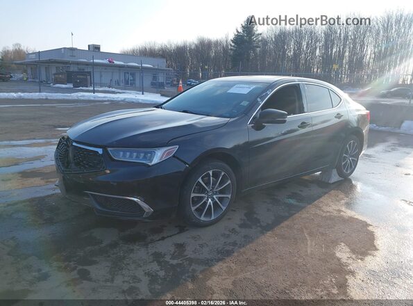 19UUB3F35KA000461 2019 ACURA TLX Black Передня ліва чверть