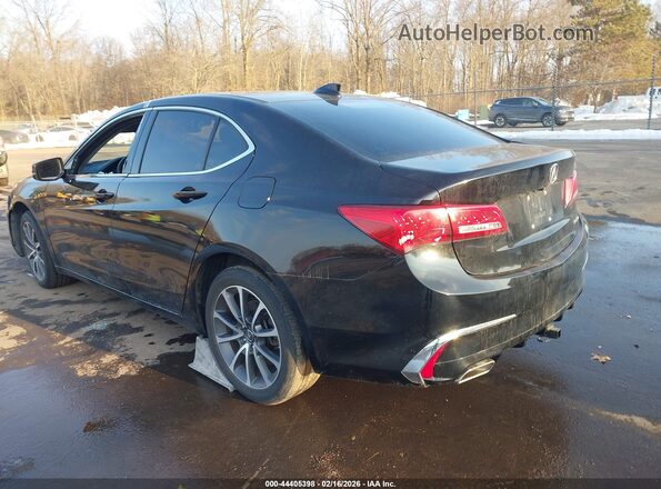 19UUB3F35KA000461 2019 ACURA TLX Black Задня ліва чверть