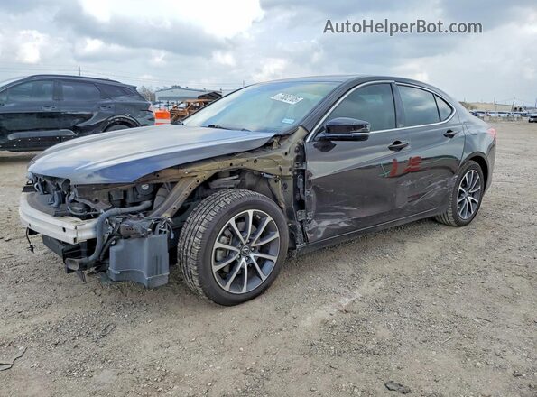 19UUB3F52HA003294 2017 ACURA TLX Черный Передняя левая четверть