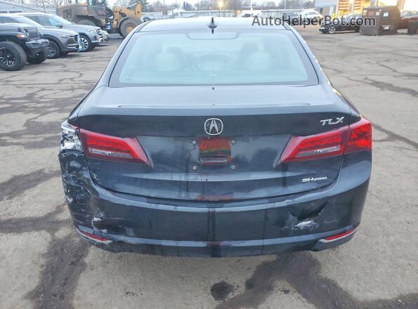 19UUB3F57GA003239 2016 ACURA TLX Черный Вид сзади