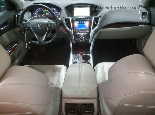 19UUB3F57GA003239 2016 ACURA TLX Черный Вид панели приборов