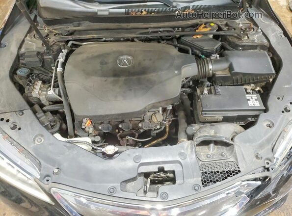19UUB3F57GA003239 2016 ACURA TLX Черный Вид задней части салона