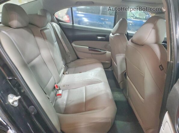 19UUB3F57GA003239 2016 ACURA TLX Черный Вид задних сидений