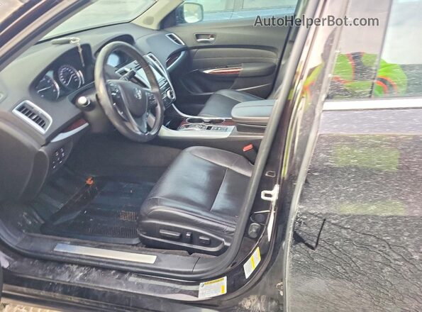 19UUB3F70HA800869 2017 ACURA TLX Коричневый Вид салона спереди