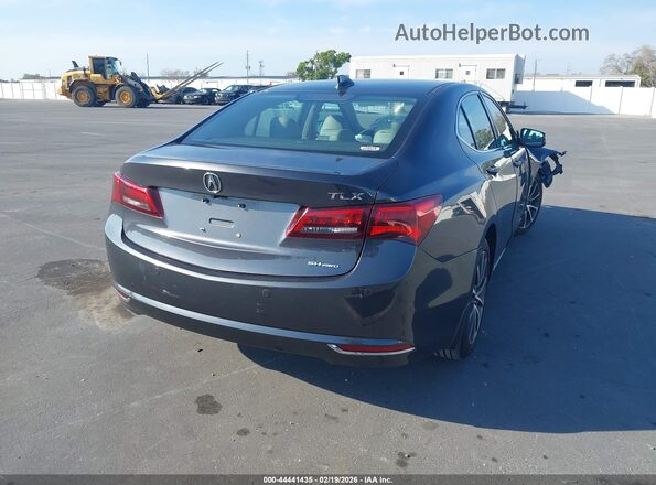 19UUB3F79GA003633 2016 ACURA TLX Gray Tył prawy