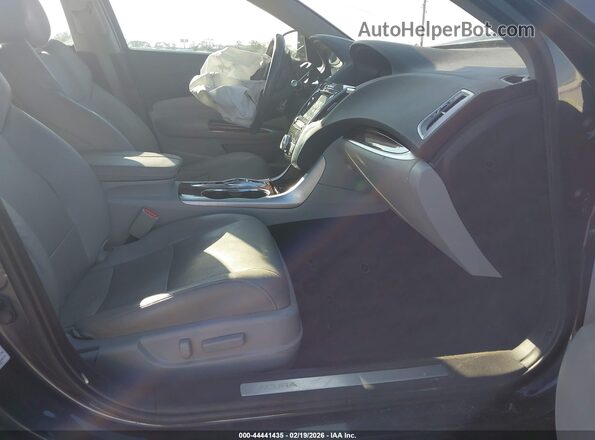 19UUB3F79GA003633 2016 ACURA TLX Gray Widok wnętrza z przodu