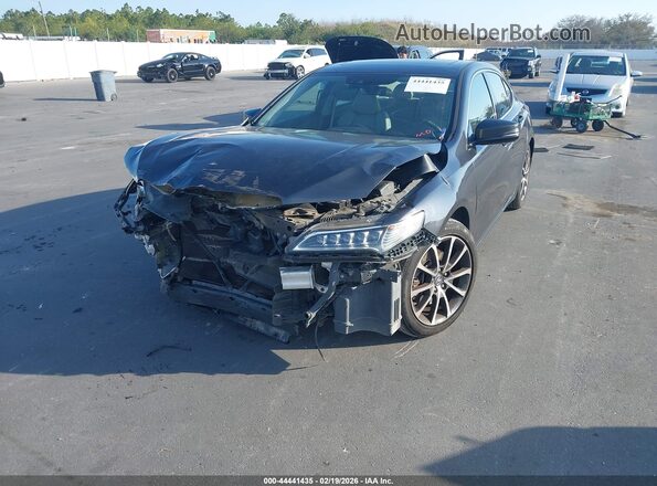 19UUB3F79GA003633 2016 ACURA TLX Gray Przód lewy