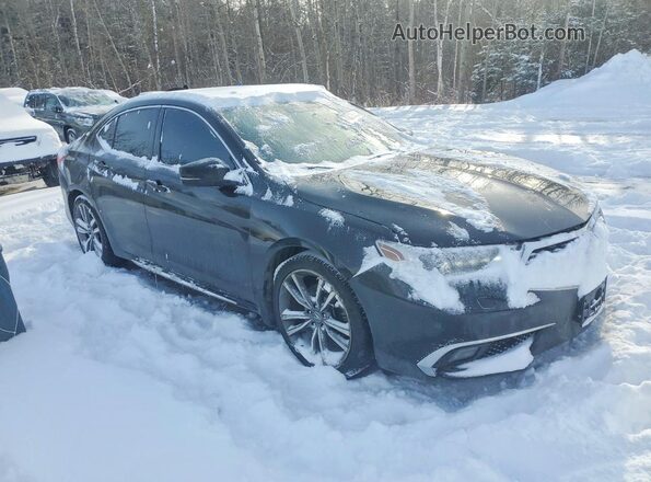 19UUB3F81KA800394 2019 ACURA TLX Черный Передняя правая четверть