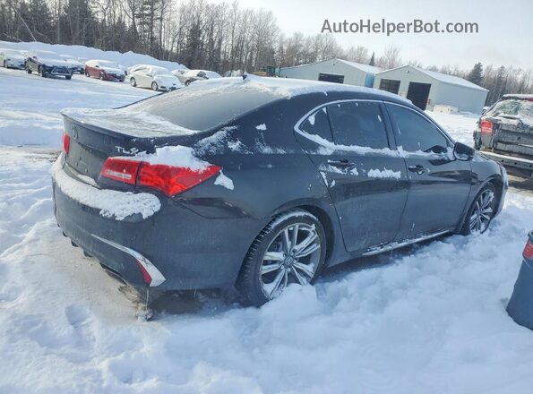 19UUB3F81KA800394 2019 ACURA TLX Черный Задняя правая четверть