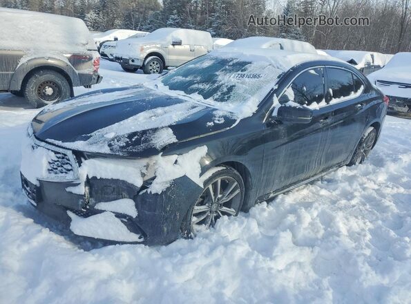 19UUB3F81KA800394 2019 ACURA TLX Черный Передняя левая четверть