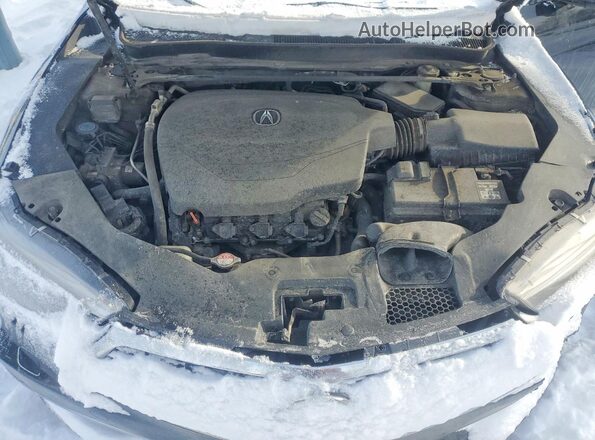 19UUB3F81KA800394 2019 ACURA TLX Черный Вид задней части салона