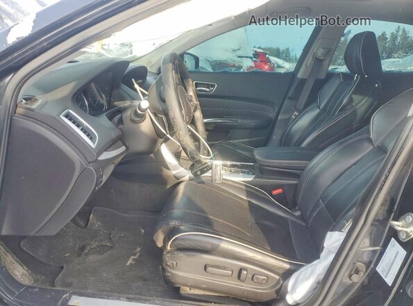 19UUB3F81KA800394 2019 ACURA TLX Черный Вид салона спереди