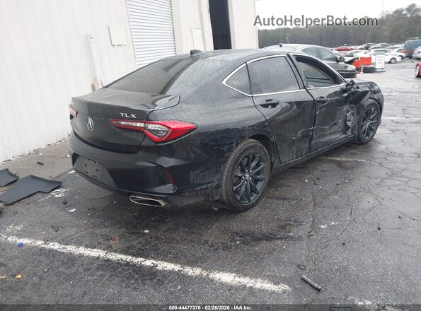 19UUB5F33NA000670 2022 ACURA TLX Черный Задняя правая четверть
