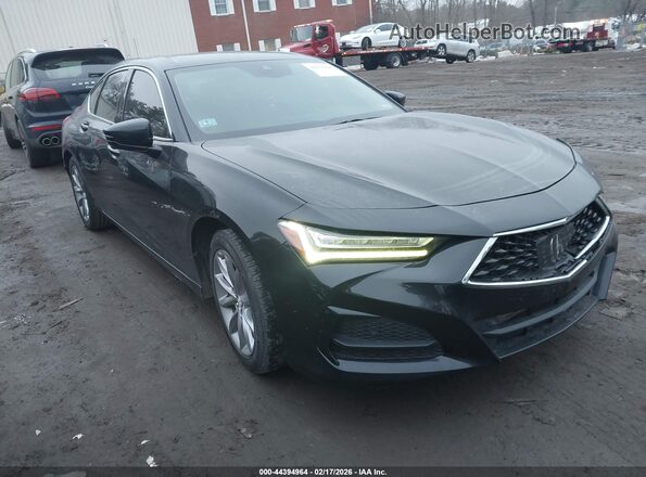 19UUB5F36MA004212 2021 ACURA TLX Черный Передняя правая четверть