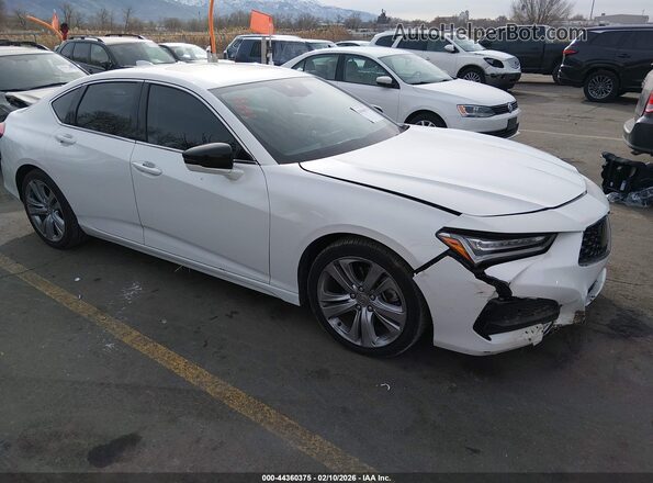 19UUB5F45MA007014 2021 ACURA TLX White Front right