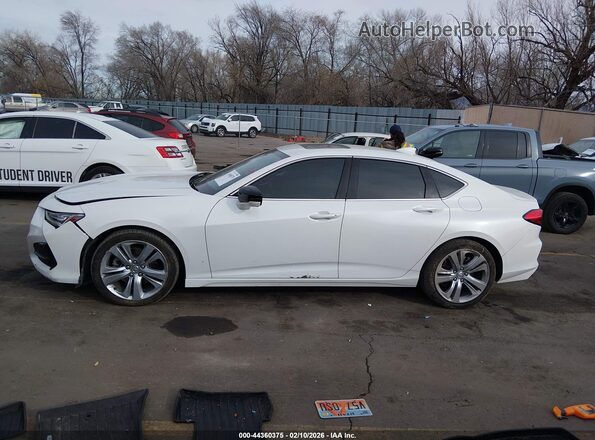 19UUB5F45MA007014 2021 ACURA TLX White 360 interior view
