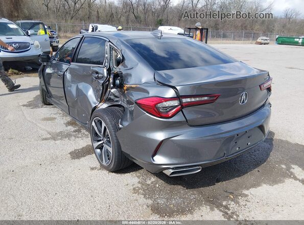 19UUB5F48SA002452 2025 ACURA TLX Серебряный Задняя левая четверть