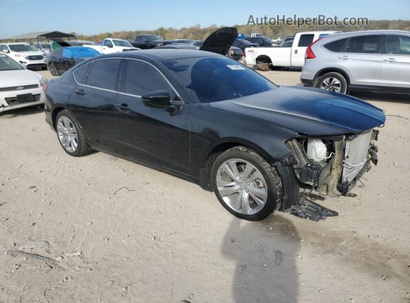 19UUB6F49MA801732 2021 ACURA TLX Черный Передняя правая четверть