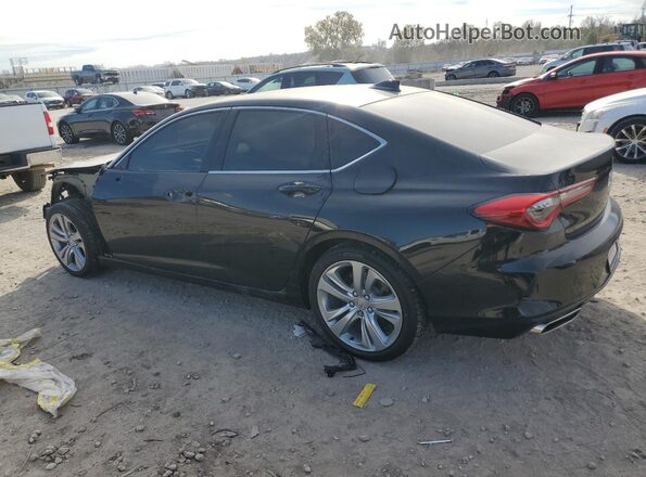 19UUB6F49MA801732 2021 ACURA TLX Черный Задняя левая четверть