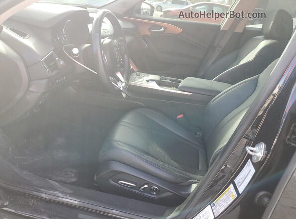 19UUB6F49MA801732 2021 ACURA TLX Черный Вид салона спереди