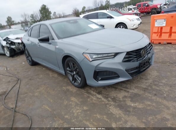 19UUB6F53SA001059 2025 ACURA TLX Серый Передняя правая четверть
