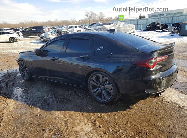 19UUB6F54PA005354 2023 ACURA TLX Black Tył lewy