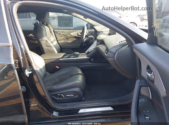 19UUB6F55SA000379 2025 ACURA TLX Black Вид салону спереду
