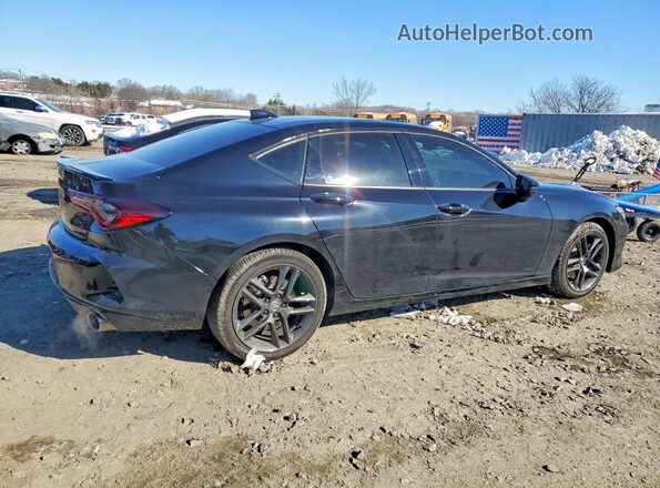 19UUB6F57SA001145 2025 ACURA TLX Черный Задняя правая четверть