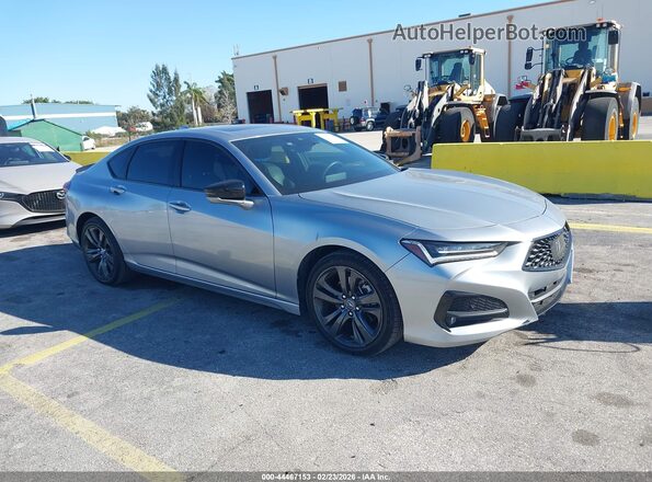 19UUB6F59MA009959 2021 ACURA TLX Gray Delantero derecho