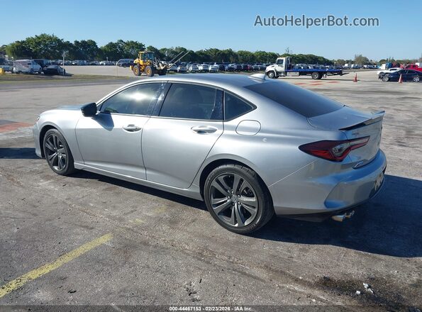19UUB6F59MA009959 2021 ACURA TLX Gray Trasero izquierdo