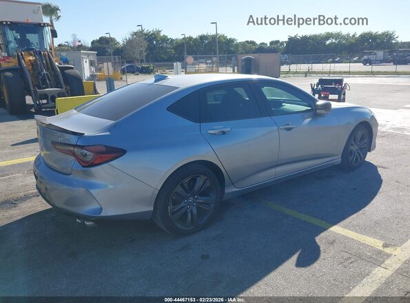 19UUB6F59MA009959 2021 ACURA TLX Gray Trasero derecho
