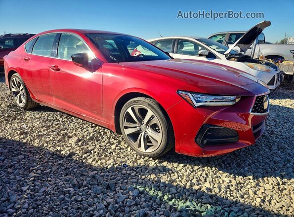 19UUB6F63MA008346 2021 ACURA TLX Red Передня права чверть