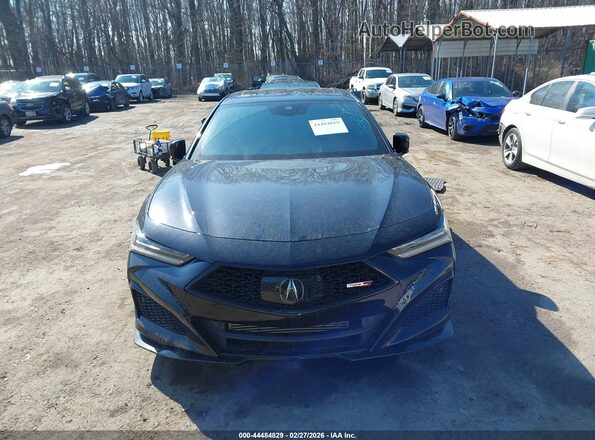 19UUB7F06PA002496 2023 ACURA TLX Black Widok zestawu wskaźników