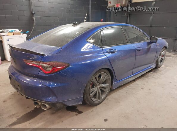 19UUB7F9XMA001085 2021 ACURA TLX Blue Trasero derecho
