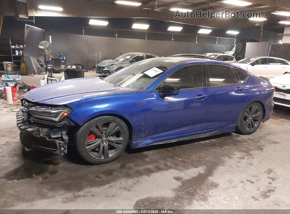 19UUB7F9XMA001085 2021 ACURA TLX Blue 