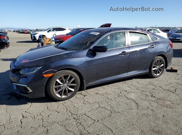 19XFC1F37KE016909 2019 HONDA CIVIC Blue Front left