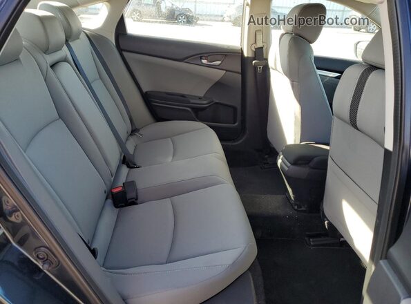 19XFC1F37KE016909 2019 HONDA CIVIC Blue Rear seats view