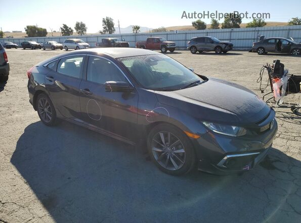19XFC1F37KE016909 2019 HONDA CIVIC Blue Front right