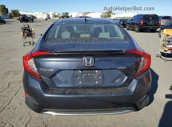 19XFC1F37KE016909 2019 HONDA CIVIC Blue Rear view