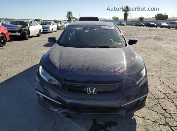 19XFC1F37KE016909 2019 HONDA CIVIC Blue Front view
