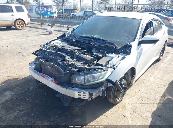 19XFC2F54HE049415 2017 HONDA CIVIC White Widok z przodu