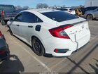 2017 Honda Civic Lx White vin: 19XFC2F54HE049415