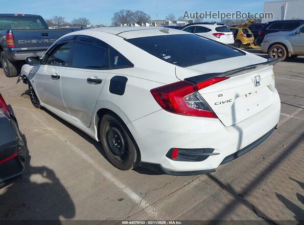 19XFC2F54HE049415 2017 HONDA CIVIC White Tył lewy