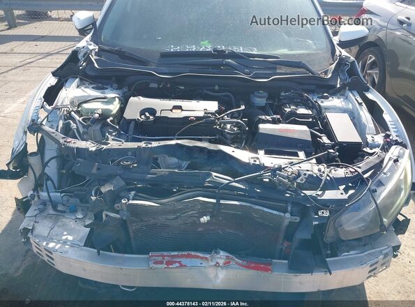 19XFC2F54HE049415 2017 HONDA CIVIC White Widok z tyłu